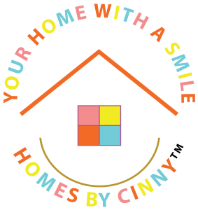 Your Home with a Smile, Homes by Cinny logo